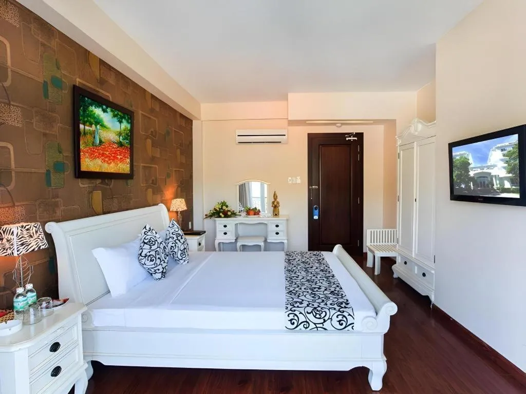 Bed in Paragon Villa Hotel Nha Trang