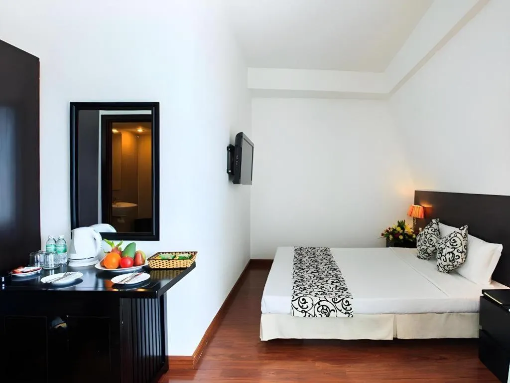 Bed in Paragon Villa Hotel Nha Trang