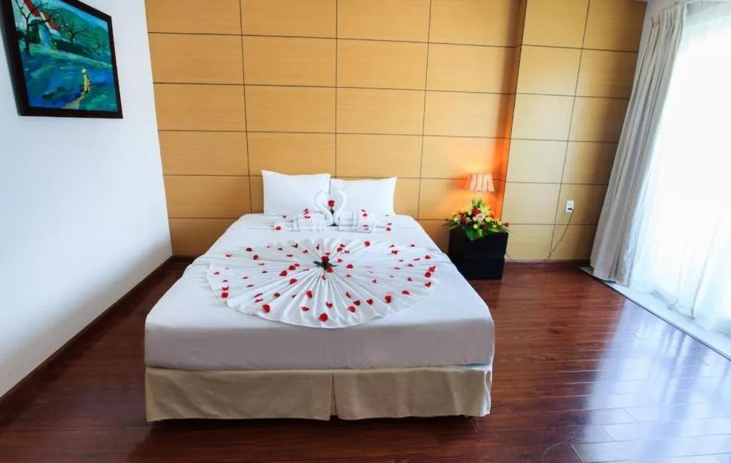 Bed in Paragon Villa Hotel Nha Trang