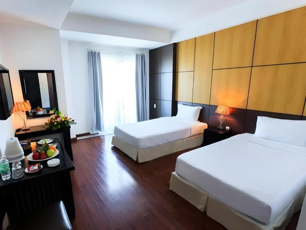 Bed in Paragon Villa Hotel Nha Trang