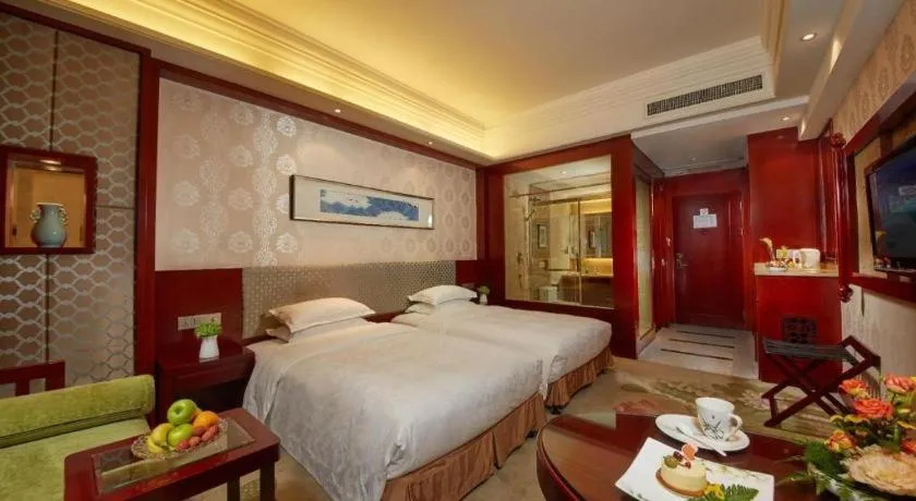 Bed in Hangzhou Blossom Hotel