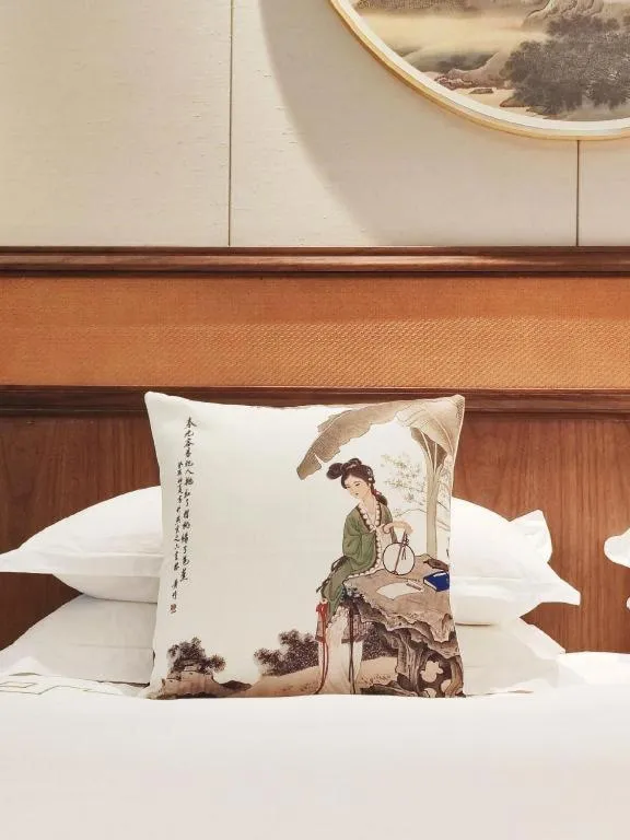 Bed in Hangzhou Blossom Hotel