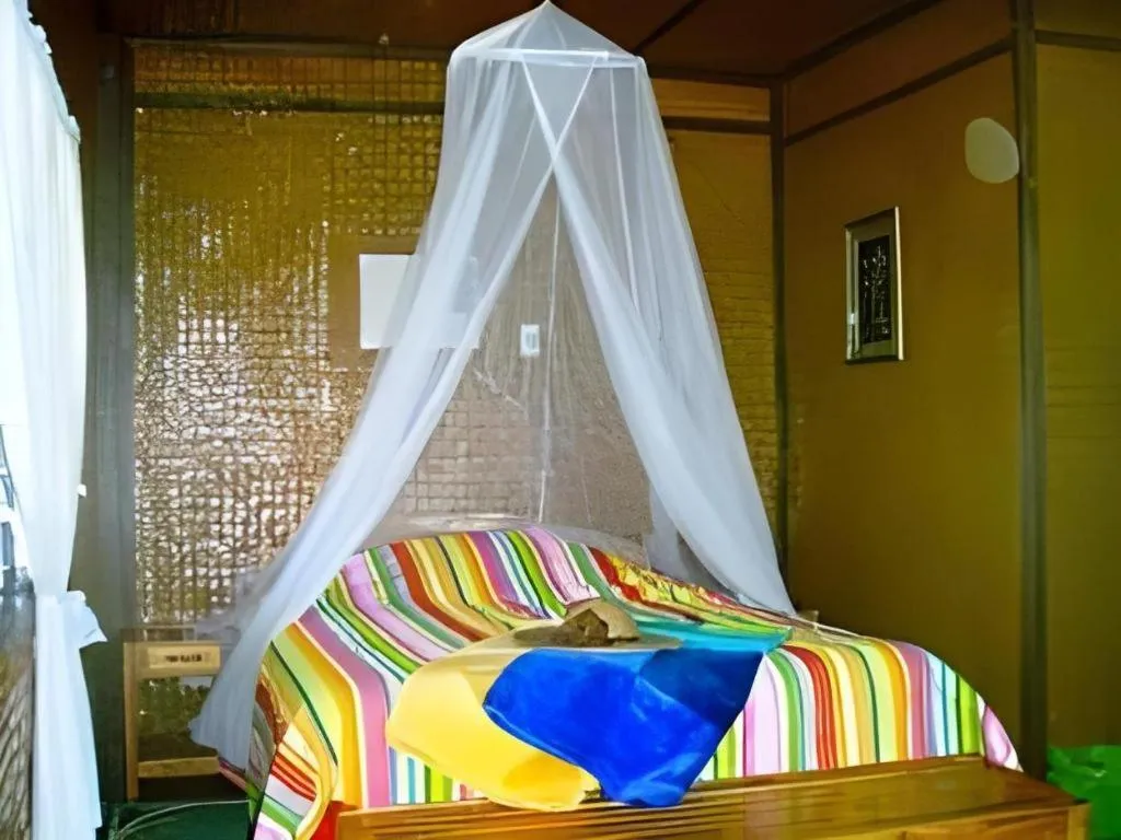 Bed in 67th Heaven Holiday Resort