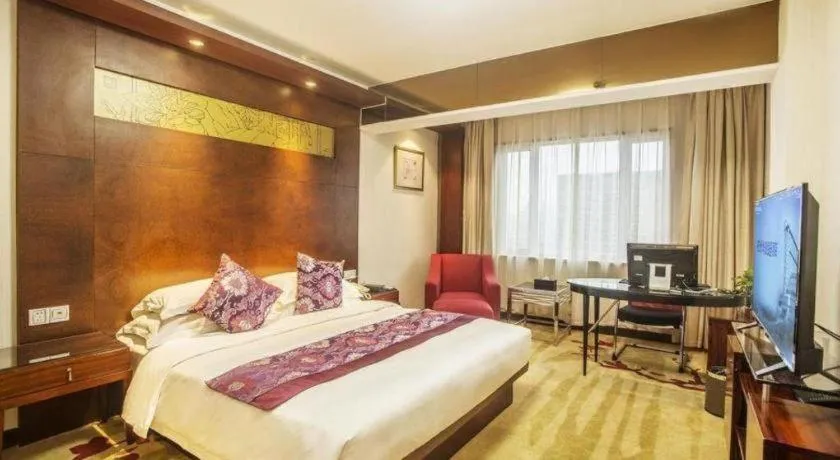 Bed in Huachen Kenzo Hotel Hangzhou