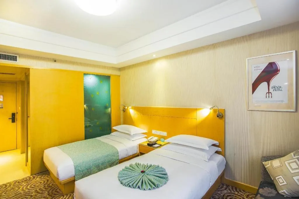 Bed in Huachen Kenzo Hotel Hangzhou