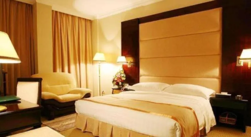 Bed in Economic Trade Hotel