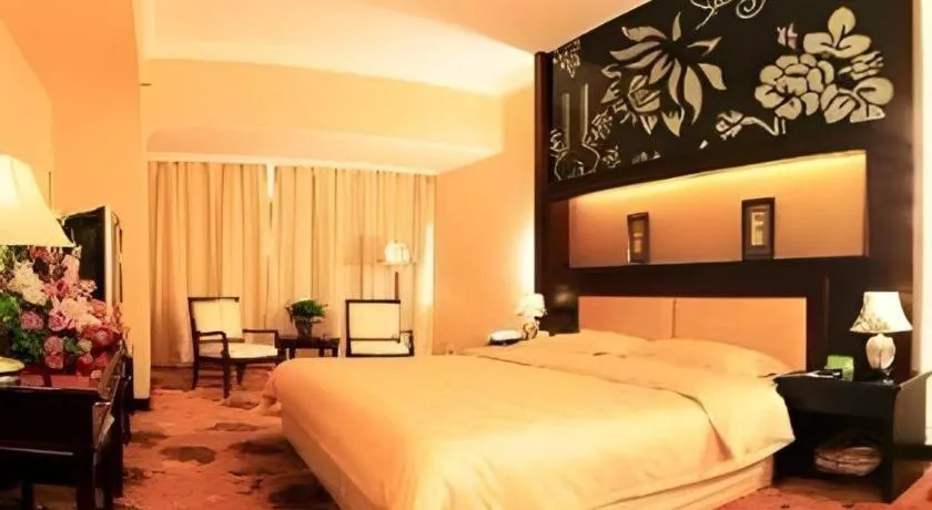 Bed in Economic Trade Hotel