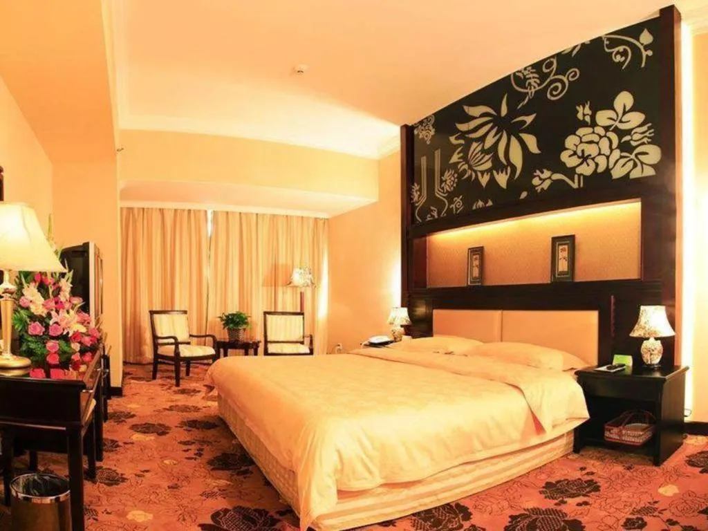 Bed in Economic Trade Hotel