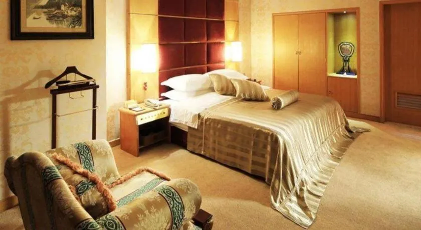 Bed in Economic Trade Hotel