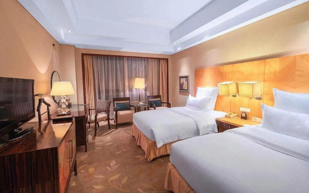 Bed in Kunshan Newport Hotel