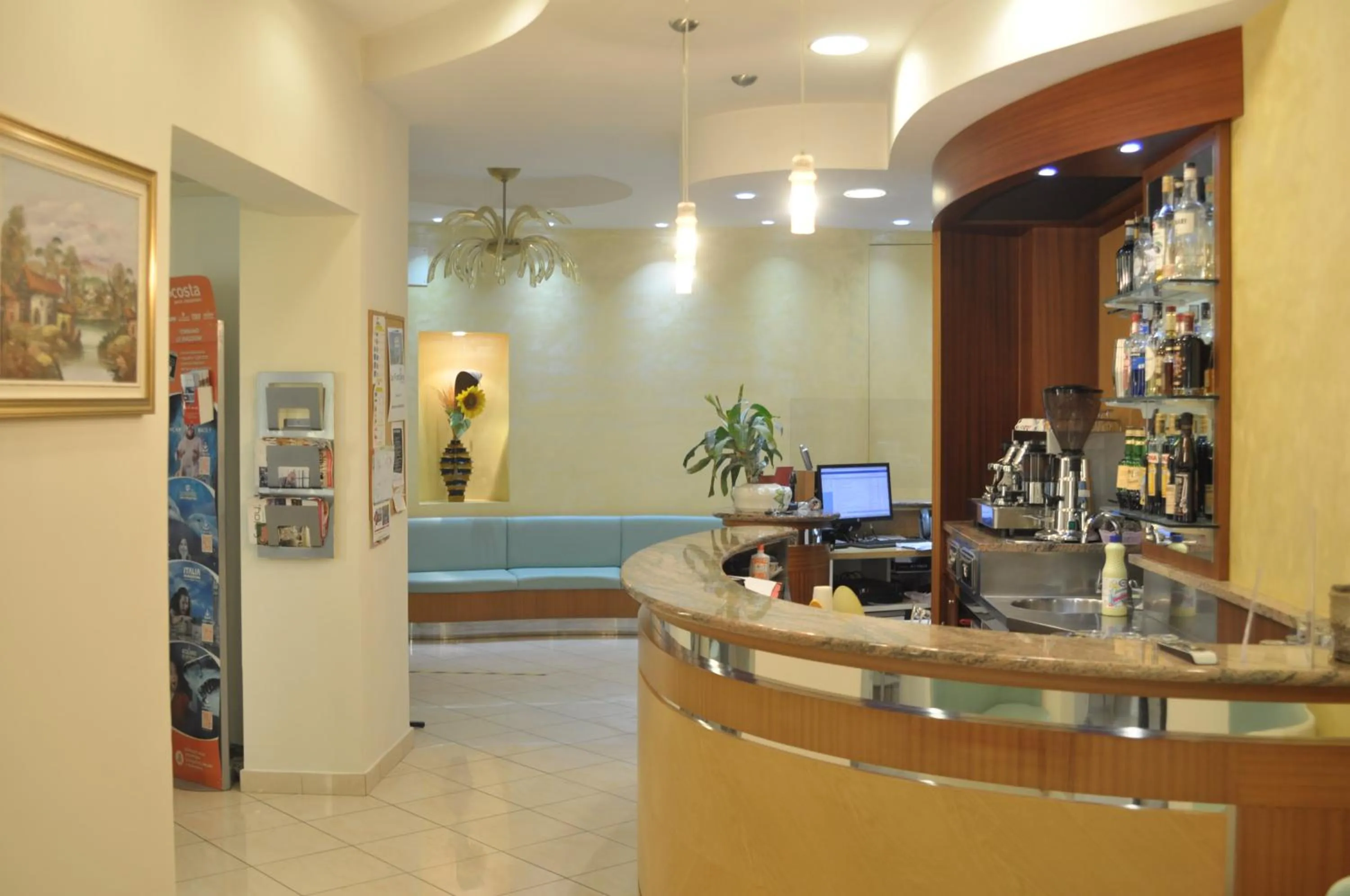 Lobby or reception in Hotel Adriatic&Beauty