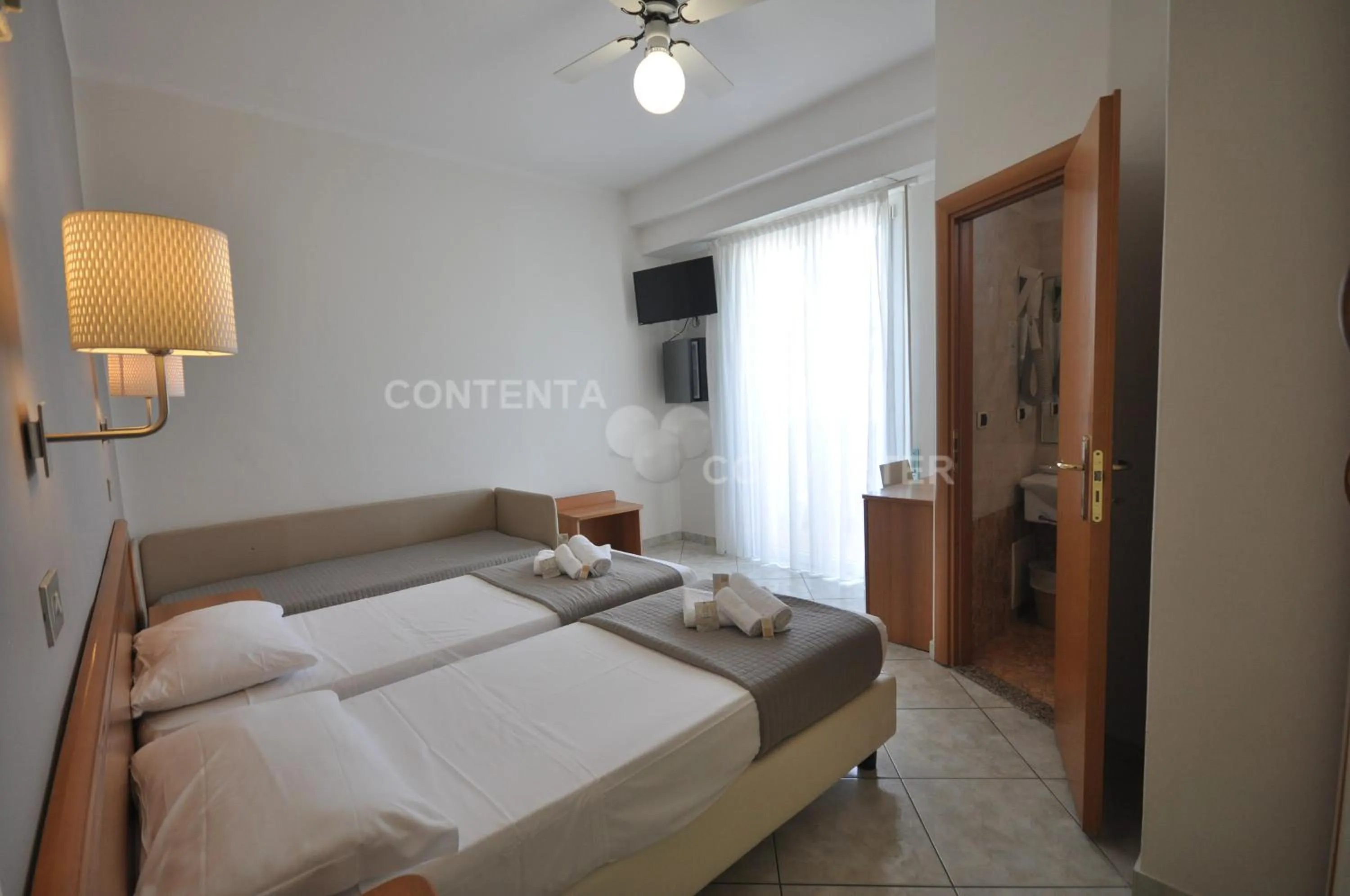 Bed in Hotel Adriatic&Beauty