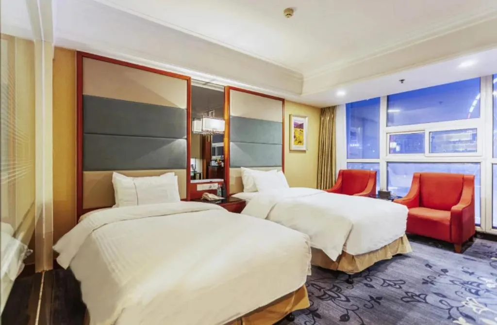 Bed in Linyi Blue Horizon Intenational Hotel