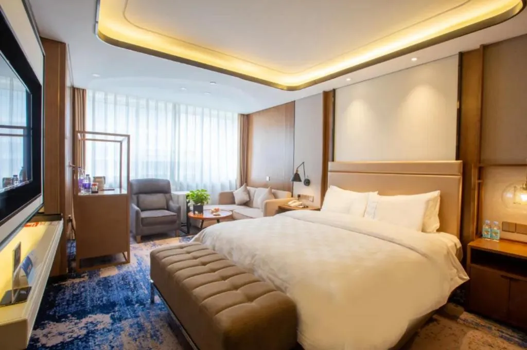 Bed in Linyi Blue Horizon Intenational Hotel