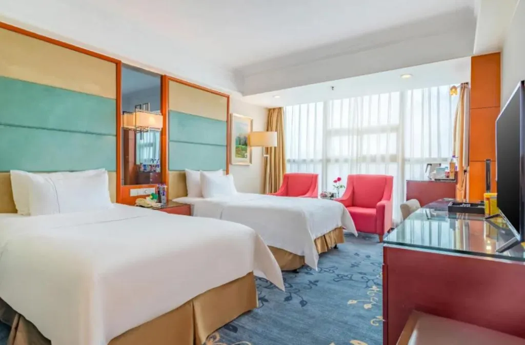 Bed in Linyi Blue Horizon Intenational Hotel