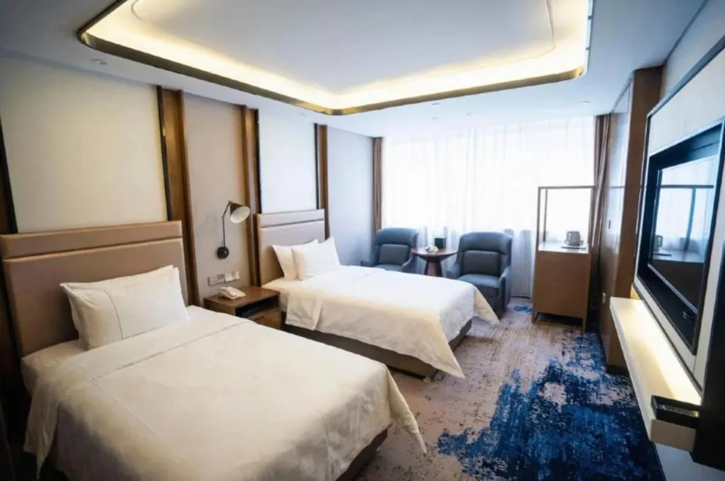 Bed in Linyi Blue Horizon Intenational Hotel