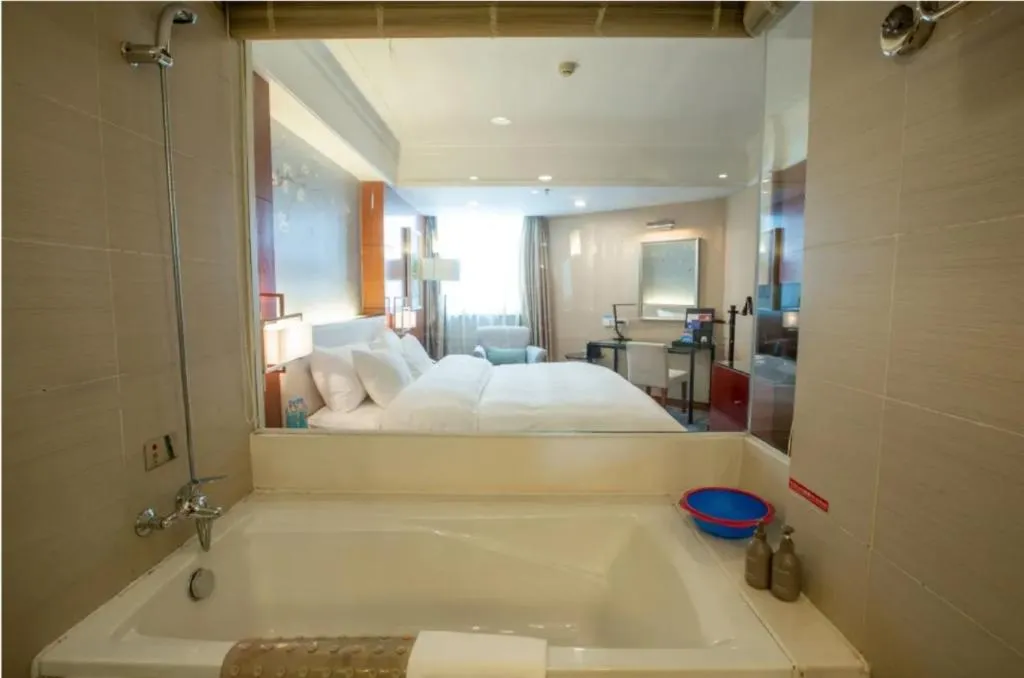 Bed in Linyi Blue Horizon Intenational Hotel