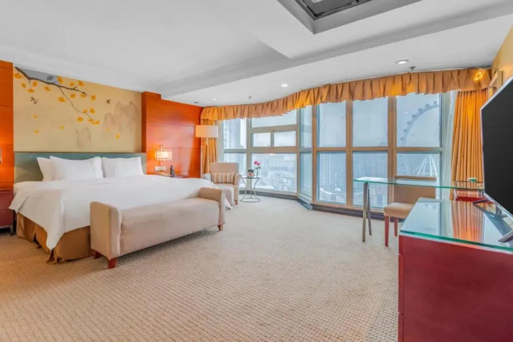 Bed in Linyi Blue Horizon Intenational Hotel