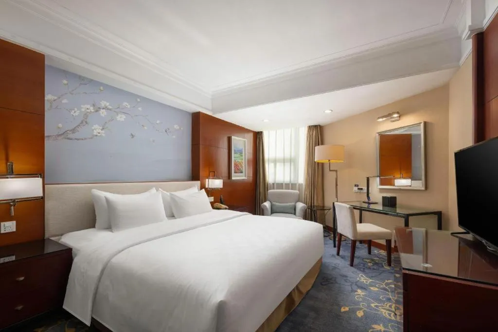 Bed in Linyi Blue Horizon Intenational Hotel