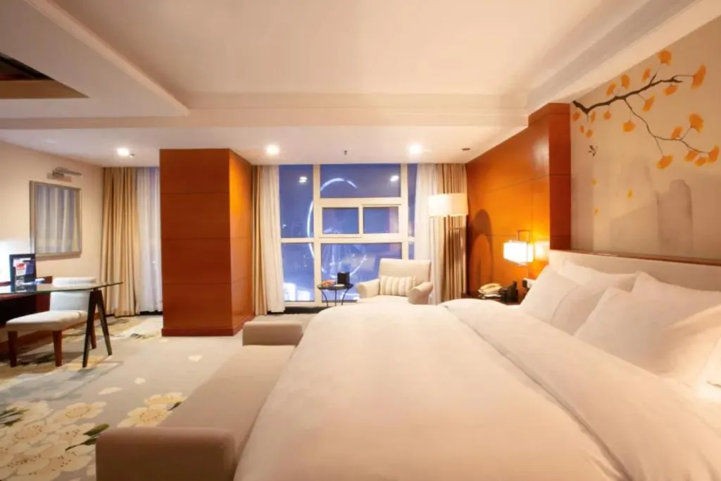 Bed in Linyi Blue Horizon Intenational Hotel