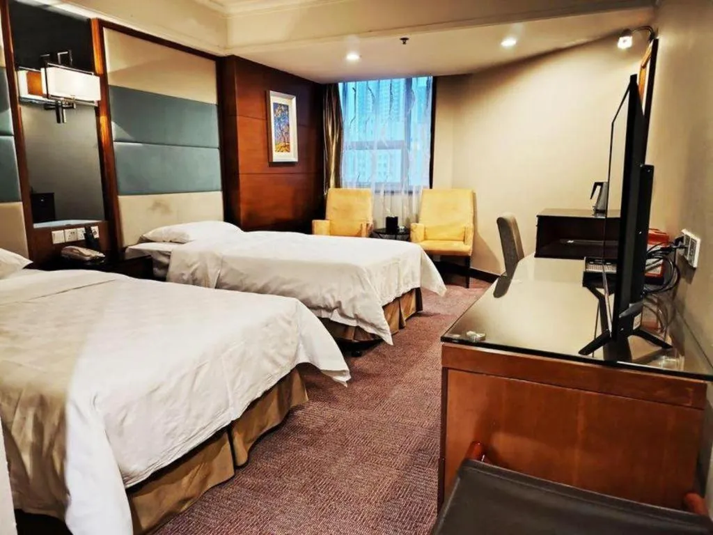 Bed in Linyi Blue Horizon Intenational Hotel