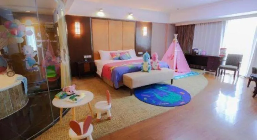 Bed in Dongying Blue Horizon Intenational Hotel