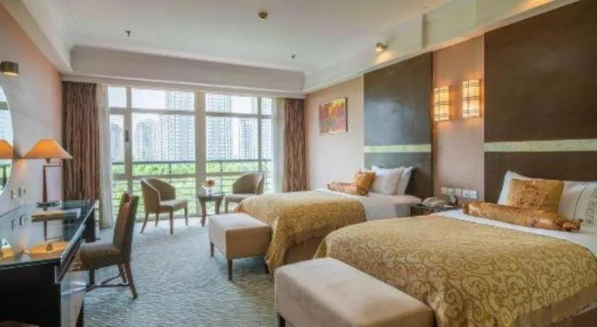 Bed in Dongying Blue Horizon Intenational Hotel