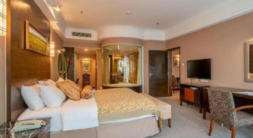 Bed in Dongying Blue Horizon Intenational Hotel