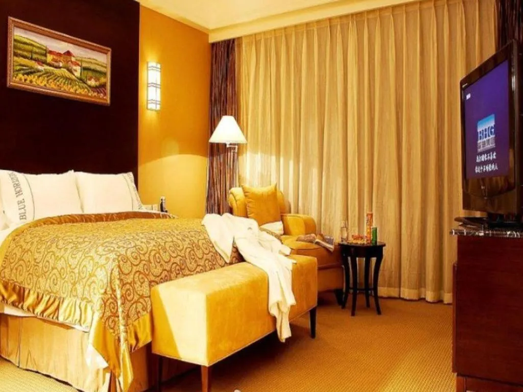 Bed in Dongying Blue Horizon Intenational Hotel