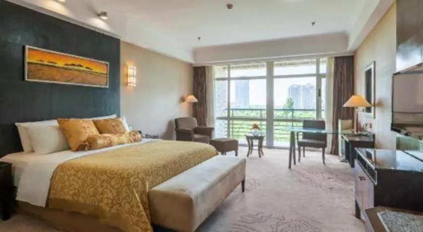 Bed in Dongying Blue Horizon Intenational Hotel