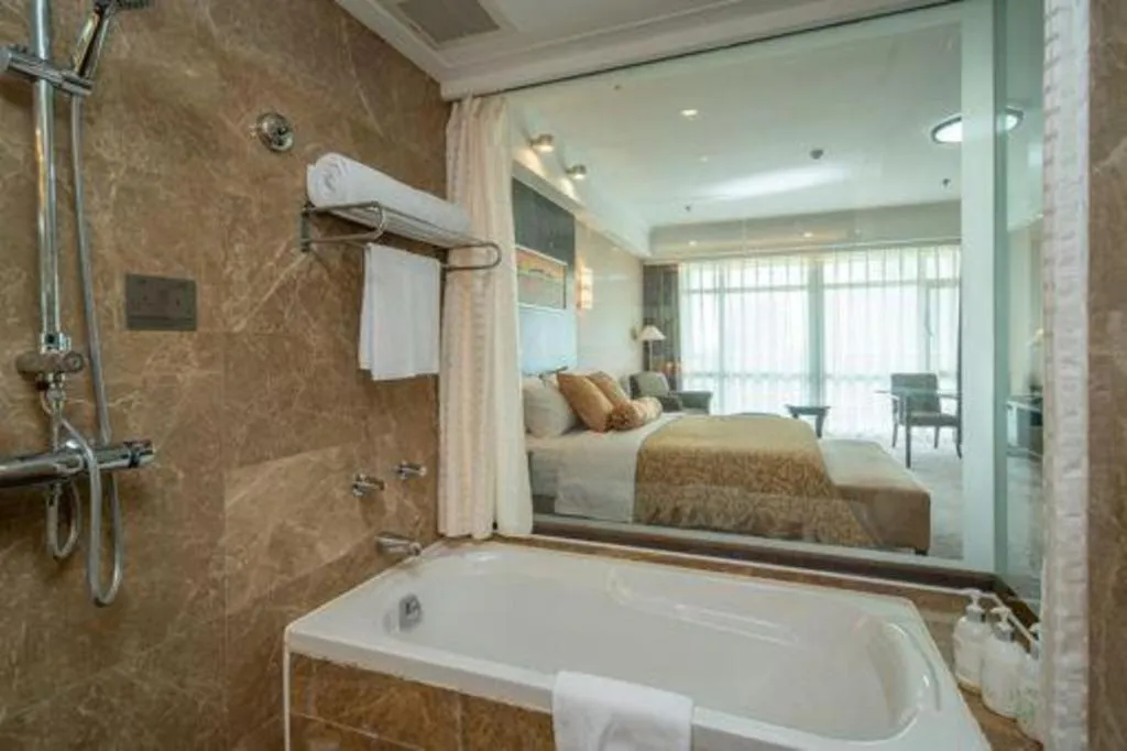 Bed in Dongying Blue Horizon Intenational Hotel