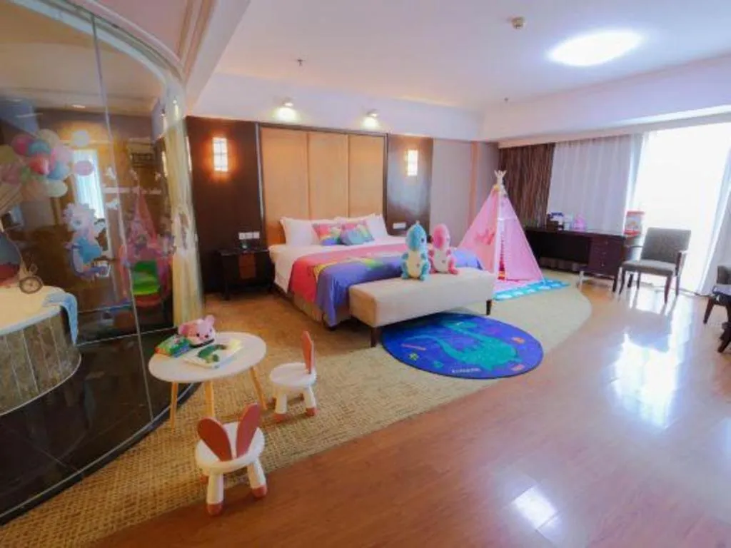 Bed in Dongying Blue Horizon Intenational Hotel