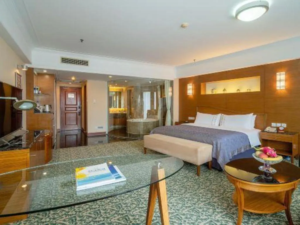 Bed in Dongying Blue Horizon Intenational Hotel