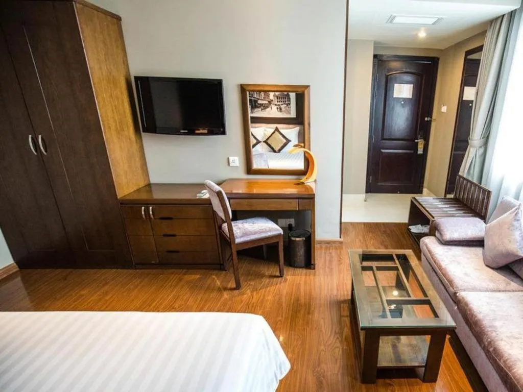 Bed in Grand Silverland Hotel