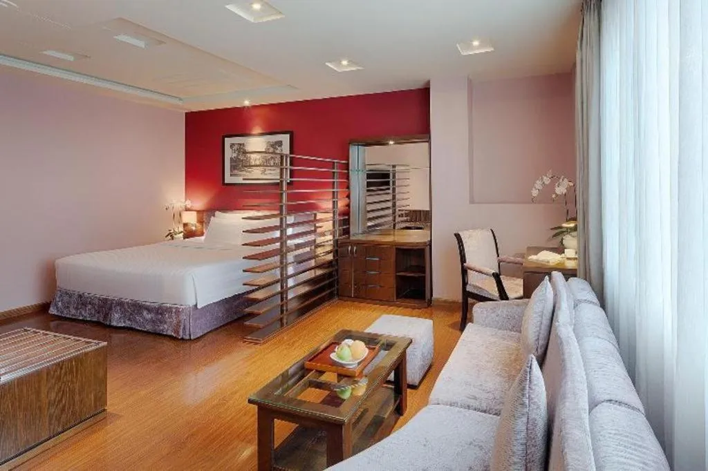 Bed in Grand Silverland Hotel