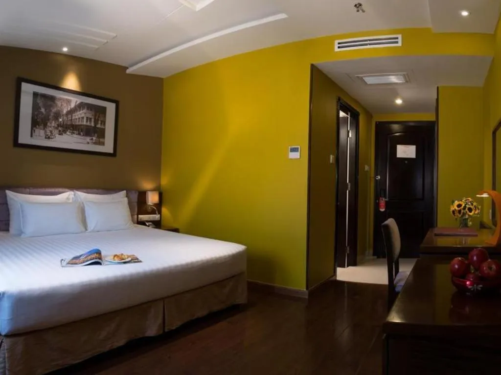 Bed in Grand Silverland Hotel