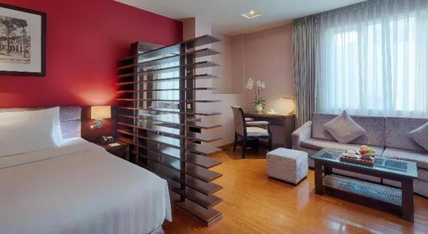 Bed in Grand Silverland Hotel