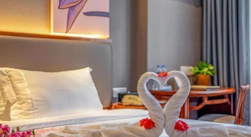 Bed in Uniton Hotel Shenzhen