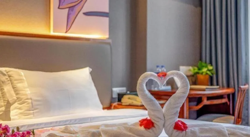 Bed in Uniton Hotel Shenzhen