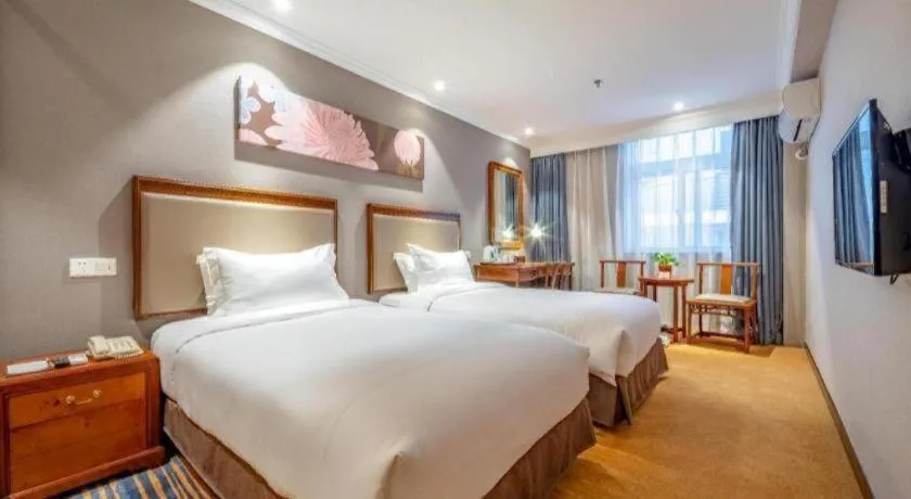 Bed in Uniton Hotel Shenzhen