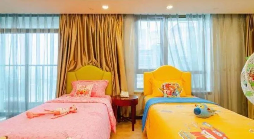 Bed in Chengdu Sovereign Hotel