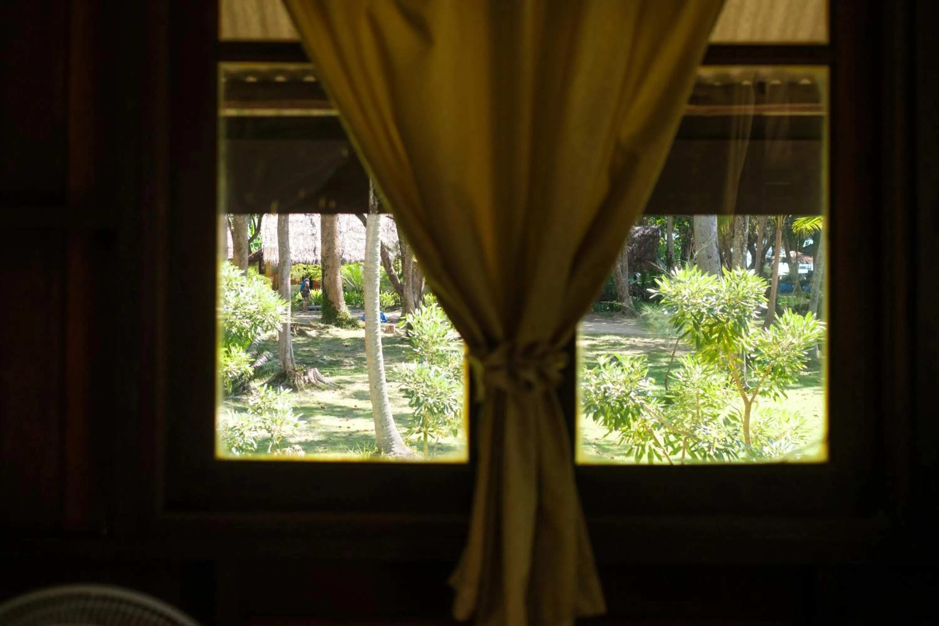 Garden view in JOY Bungalow Resort and Restaurant