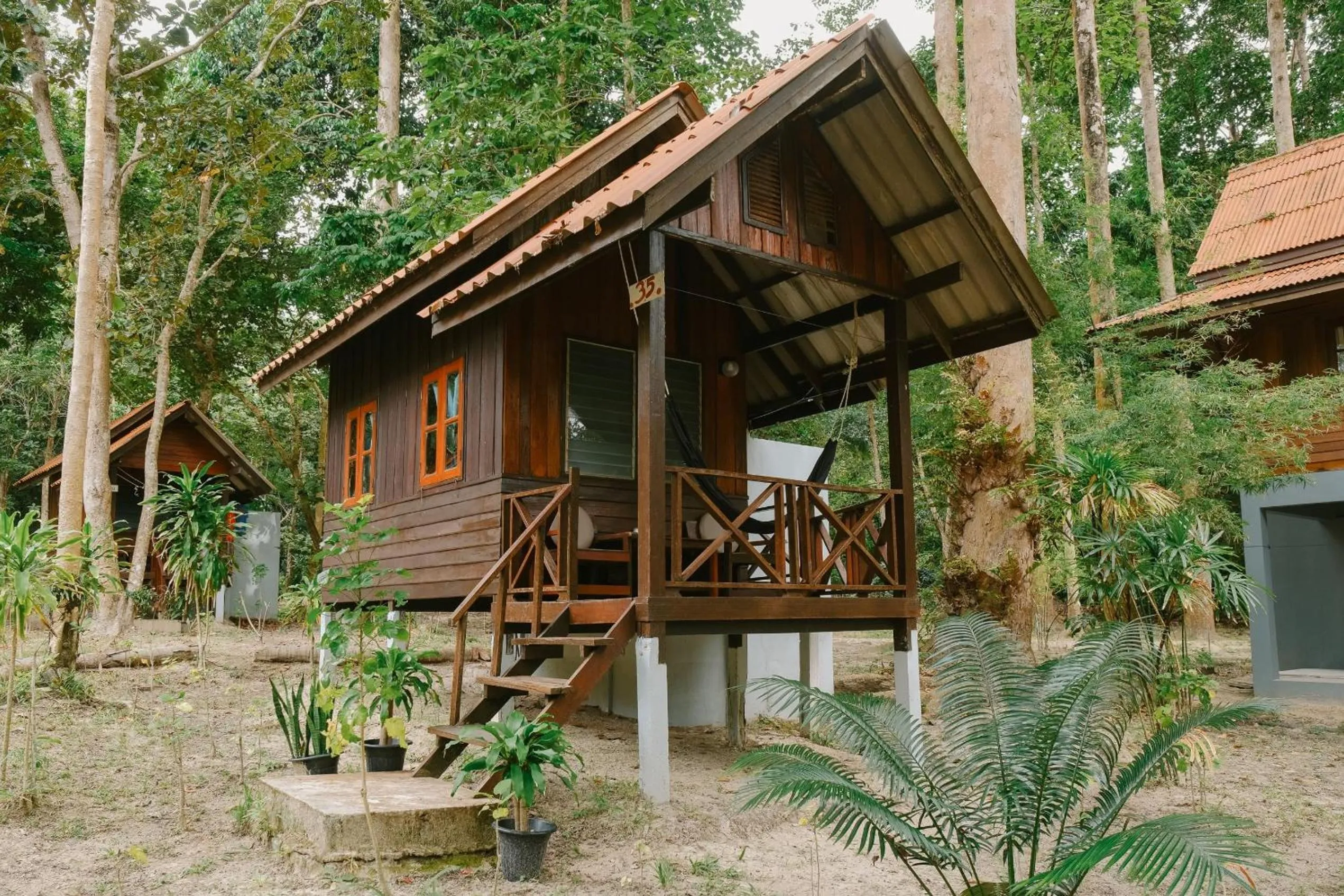 Property building in JOY Bungalow Resort and Restaurant