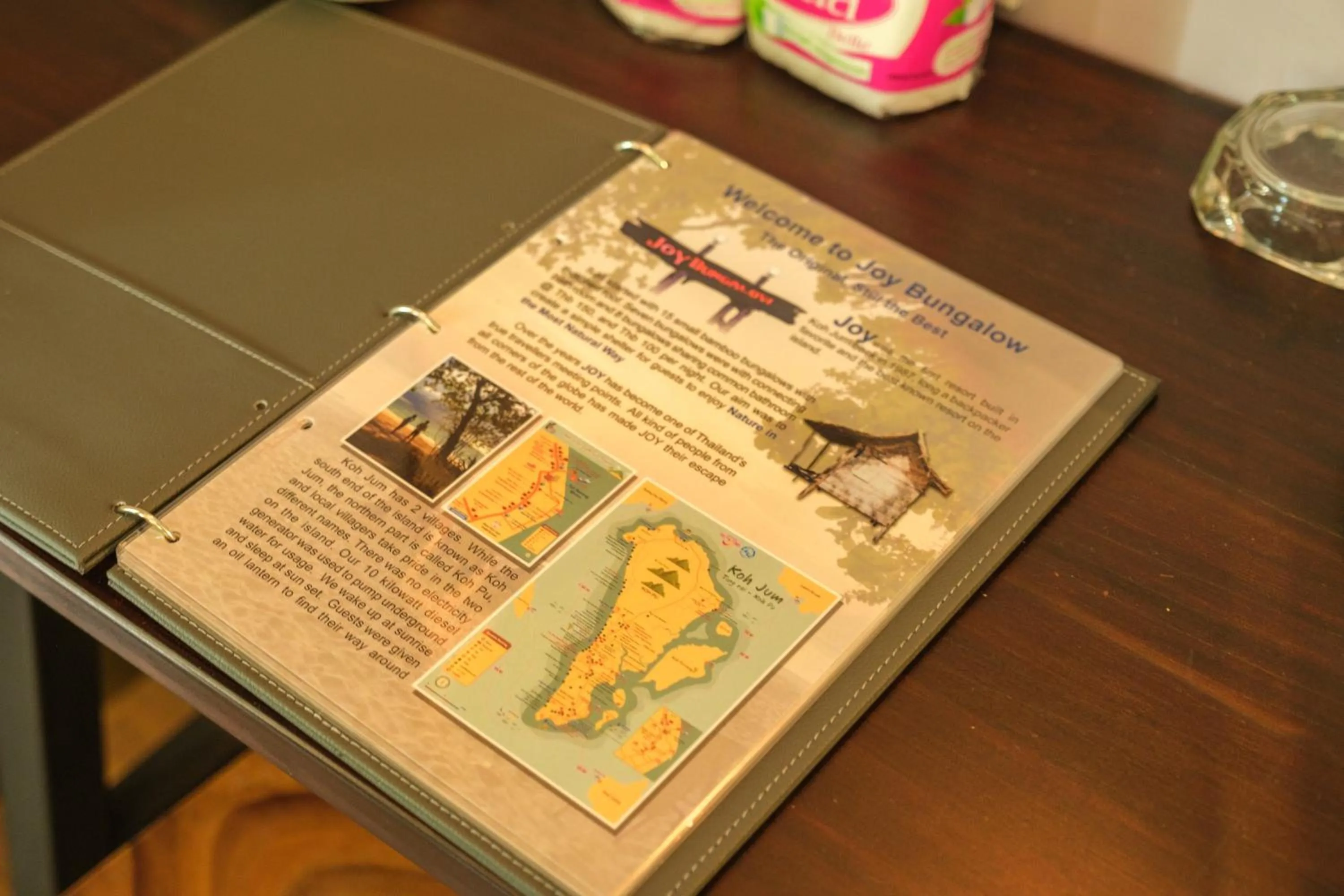 Property logo or sign in JOY Bungalow Resort and Restaurant