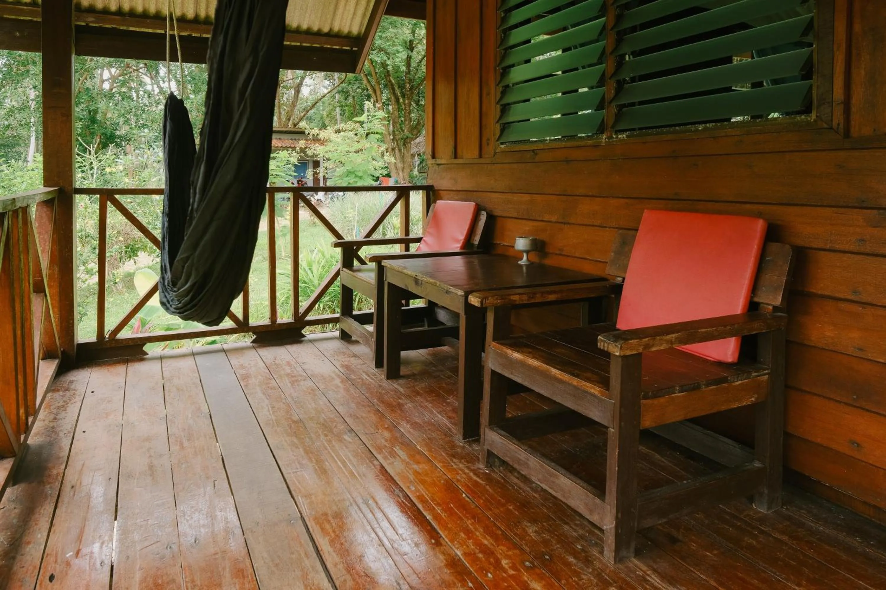 Balcony/Terrace in JOY Bungalow Resort and Restaurant