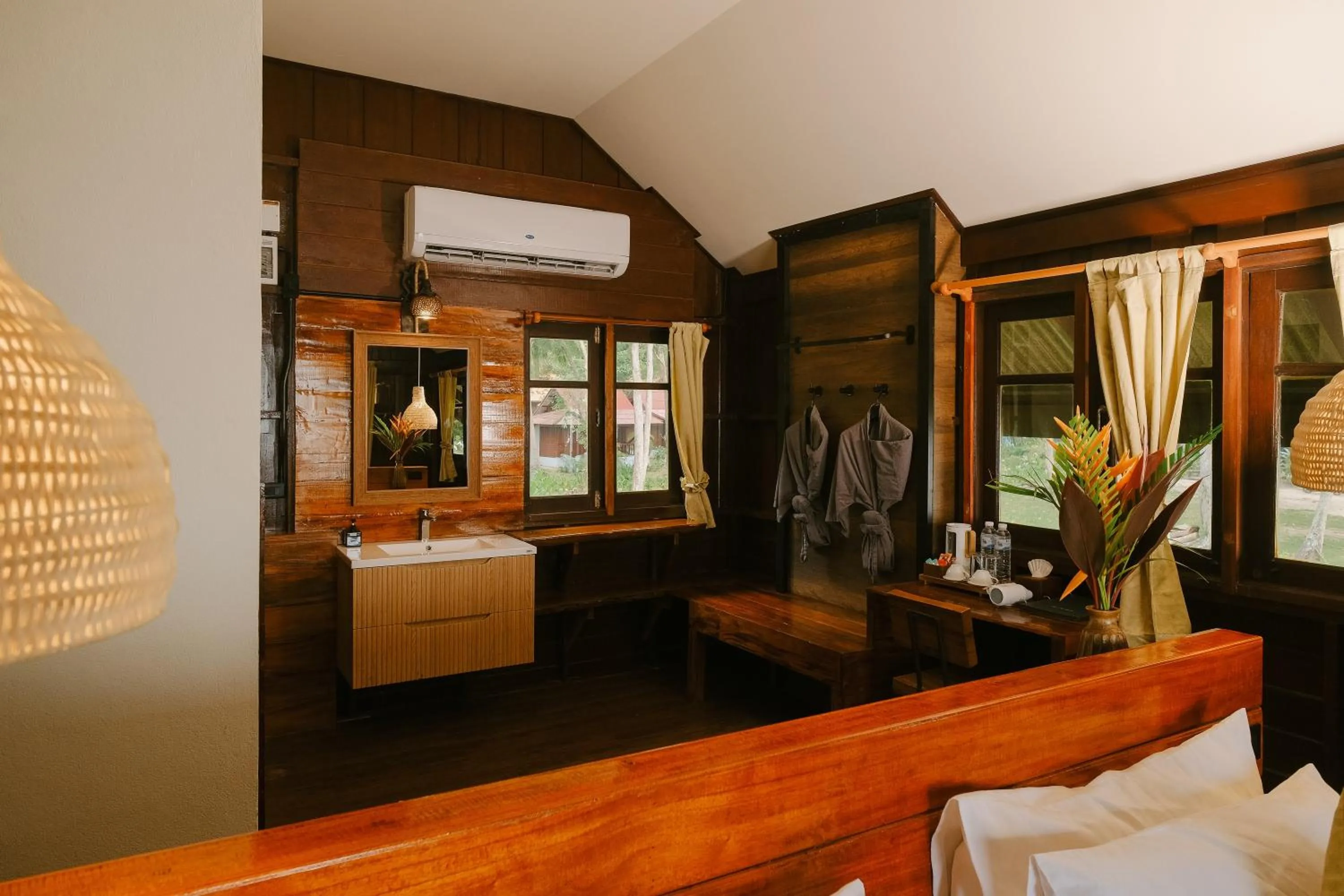 Seating area in JOY Bungalow Resort and Restaurant