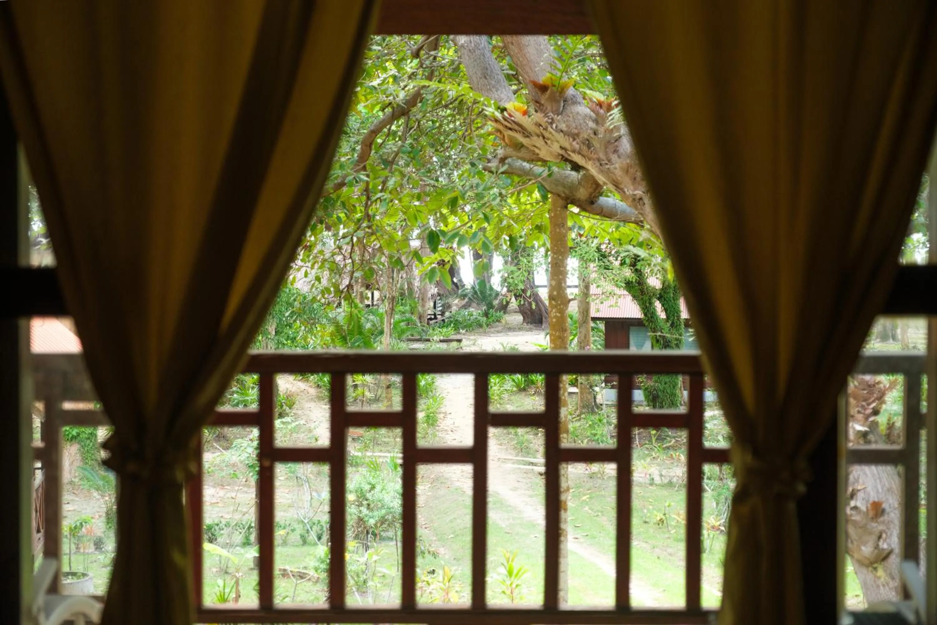 Balcony/Terrace in JOY Bungalow Resort and Restaurant