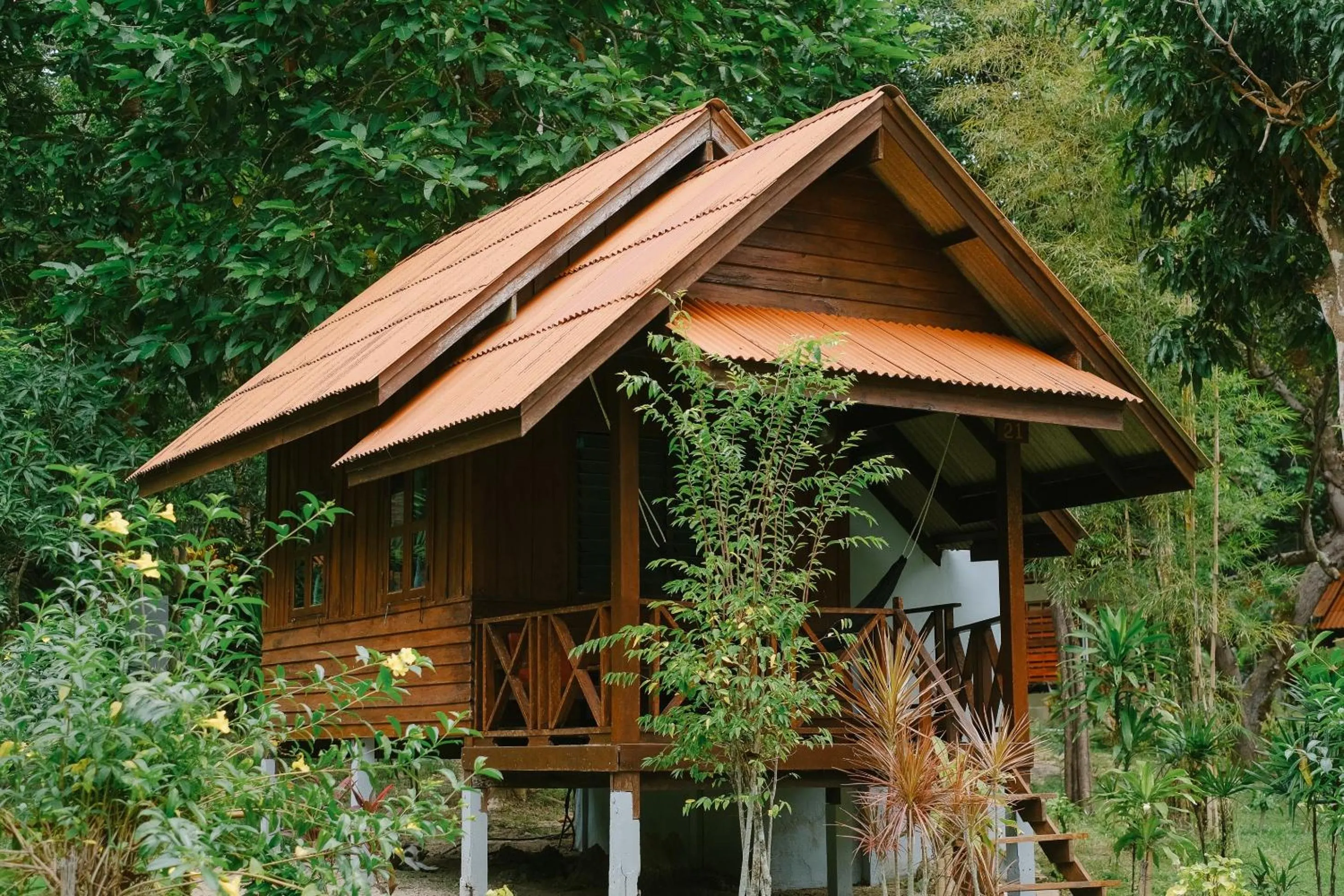 Property building in JOY Bungalow Resort and Restaurant