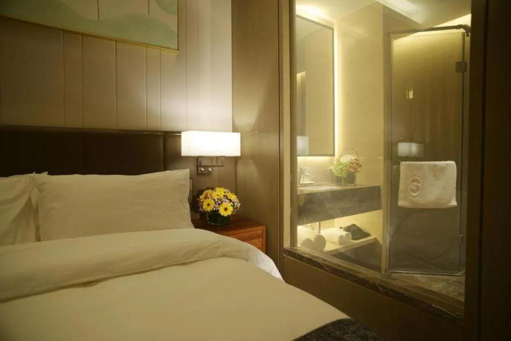 Bed in Beijing Friendship Hotel Jing Bin Building