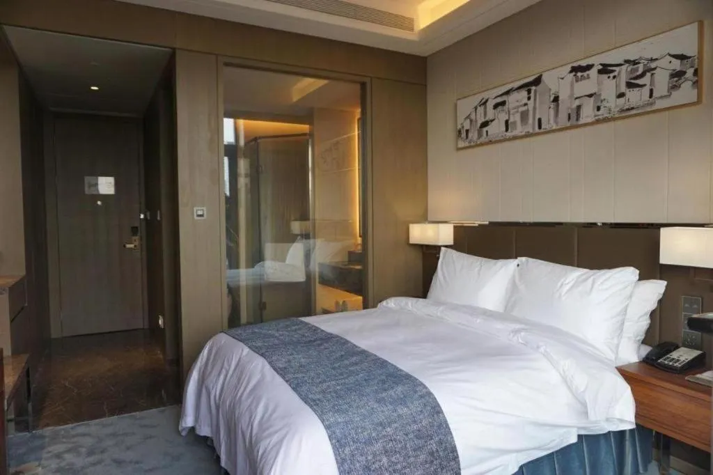 Bed in Beijing Friendship Hotel Jing Bin Building